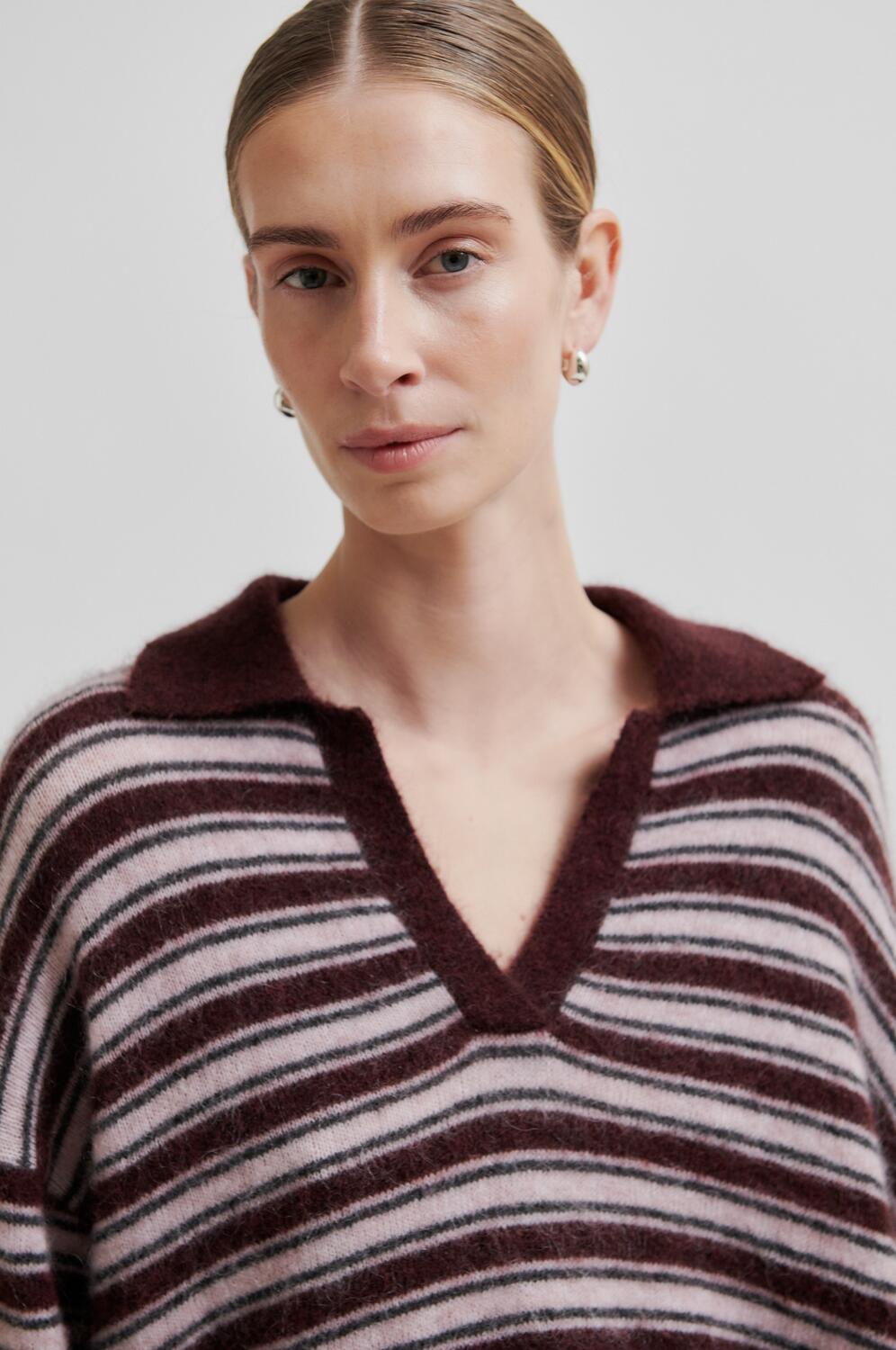 Vienna strikket polotrøje - Sassafras